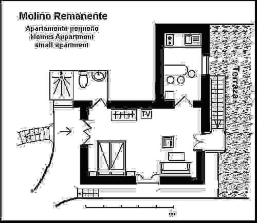 Molino Remanente Apartment Santa Cruz de la Palma  Cameră foto